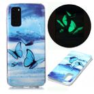 For Samsung Galaxy S20 Luminous TPU Soft Protective Case(Butterflies) - 1