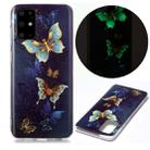 For Samsung Galaxy S20+ Luminous TPU Soft Protective Case(Double Butterflies) - 1