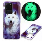 For Samsung Galaxy S20 Ultra Luminous TPU Soft Protective Case(Starry Sky Wolf) - 1