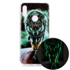 For Huawei Y6 (2019) Luminous TPU Soft Protective Case(Ferocious Wolf) - 1