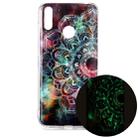 For Huawei Y7 (2019) Luminous TPU Soft Protective Case(Mandala Flower) - 1