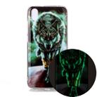 For Xiaomi Redmi 7A Luminous TPU Soft Protective Case(Ferocious Wolf) - 1