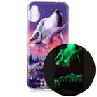 For Xiaomi Redmi Note 7 Luminous TPU Soft Protective Case(Seven Wolves) - 1