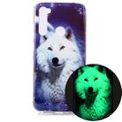 For Xiaomi Redmi Note 8 Luminous TPU Soft Protective Case(Starry Sky Wolf) - 1