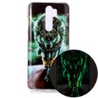 For Xiaomi Redmi Note 8 Pro Luminous TPU Soft Protective Case(Ferocious Wolf) - 1