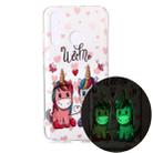 For Huawei Honor 10 Lite Luminous TPU Soft Protective Case(Couple Unicorn) - 1