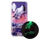 For Huawei Honor 10 Lite Luminous TPU Soft Protective Case(Seven Wolves) - 1