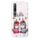 For Xiaomi Mi 10 5G Luminous TPU Soft Protective Case(Couple Unicorn) - 2