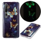 For Xiaomi Mi 10 5G Luminous TPU Soft Protective Case(Double Butterflies) - 1