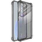 For Meizu 20 Pro 5G imak Shockproof Airbag TPU Phone Case(Transparent Black) - 1