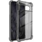 For Google Pixel 8 Pro imak Shockproof Airbag TPU Phone Case(Transparent Black) - 1