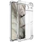 For Google Pixel 8 imak Shockproof Airbag TPU Phone Case(Transparent) - 1