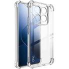 For Xiaomi 14 Pro 5G imak Shockproof Airbag TPU Phone Case(Transparent) - 1