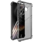 For Xiaomi Redmi Turbo 3 5G imak Shockproof Airbag TPU Phone Case(Transparent Black) - 1