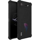 For Asus ROG Phone 7 imak Shockproof Airbag TPU Phone Case(Matte Black) - 1