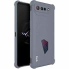 For Asus ROG Phone 7 imak Shockproof Airbag TPU Phone Case(Matte Grey) - 1