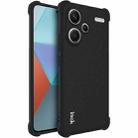 For Xiaomi Redmi Note 13 Pro 5G imak Shockproof Airbag TPU Phone Case(Matte Black) - 1