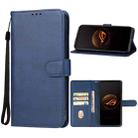 For Asus ROG Phone 7 Pro Leather Phone Case(Blue) - 1