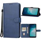 For Nokia C300 4G US Version Leather Phone Case(Blue) - 1