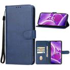 For Nokia G42 Leather Phone Case(Blue) - 1