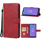 For Nokia C210 Leather Phone Case(Red) - 1