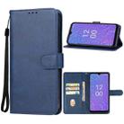 For Nokia C210 Leather Phone Case(Blue) - 1