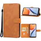 For vivo Y28 5G Leather Phone Case(Brown) - 1