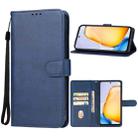 For vivo Y200i Leather Phone Case(Blue) - 1