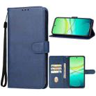 For vivo Y38 Leather Phone Case(Blue) - 1