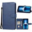 For vivo iQOO Neo9s Pro Leather Phone Case(Blue) - 1