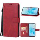 For vivo Y200 Pro Leather Phone Case(Red) - 1