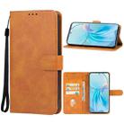 For vivo Y200 Pro Leather Phone Case(Brown) - 1