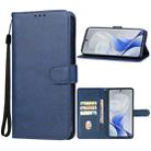 For vivo S19 Pro Leather Phone Case(Blue) - 1