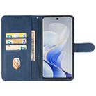 For vivo S19 Pro Leather Phone Case(Blue) - 3