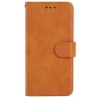 For vivo Y28s Leather Phone Case(Brown) - 2