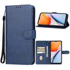 For vivo iQ00 Z9 Lite Leather Phone Case(Blue) - 1