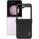 For Samsung Galaxy Z Flip5 5G imak Ruiyi Series Carbon Fiber PU + PC Phone Case - 1