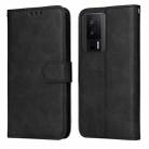 For Xiaomi Redmi K60 / K60 Pro Classic Calf Texture Flip Leather Phone Case(Black) - 1