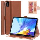 WY-2099 For Huawei Honor V6 10.4 inch 2020 Business Retro Texture Horizontal Flip Leather Case with Holder & Card Slots & Hand Strap(Brown) - 1