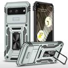 For Google Pixel 8 Armor PC + TPU Camera Shield Phone Case(Grey) - 1