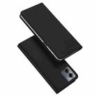 For Motorola Moto G14 DUX DUCIS Skin Pro Series Flip Leather Phone Case(Black) - 1