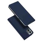 For Motorola Moto G14 DUX DUCIS Skin Pro Series Flip Leather Phone Case(Blue) - 1