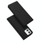 For Motorola Moto G84 DUX DUCIS Skin Pro Series Flip Leather Phone Case(Black) - 1