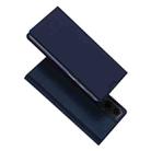 For Motorola Moto G24 / G04 DUX DUCIS Skin Pro Series Flip Leather Phone Case(Blue) - 1