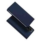 For Motorola Moto G85 / S50 Neo DUX DUCIS Skin Pro Series Flip Leather Phone Case(Blue) - 1