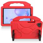 For TCL Tab 8 Le 2023 /Tab 8 2022 Children EVA Shockproof Tablet Case with Thumb Bracket(Red) - 1