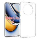 For Realme 12+ 5G Waterproof Texture TPU Phone Case(Transparent) - 1