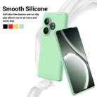 For Realme GT 6T / GT Neo6 / GT 6 Pure Color Liquid Silicone Shockproof Phone Case(Green) - 3