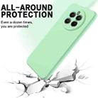 For Realme 13 4G / 12 4G Pure Color Liquid Silicone Shockproof Phone Case(Green) - 3