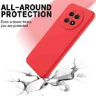 For Realme 13 Pro / 13 Pro + 5G Pure Color Liquid Silicone Shockproof Phone Case(Red) - 3